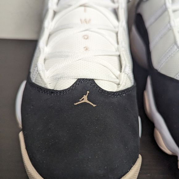 Nike Air Jordan 6 Rings Black Fossil Stone 322992-112 Mens Size 14 Sneakers - Picture 5 of 10